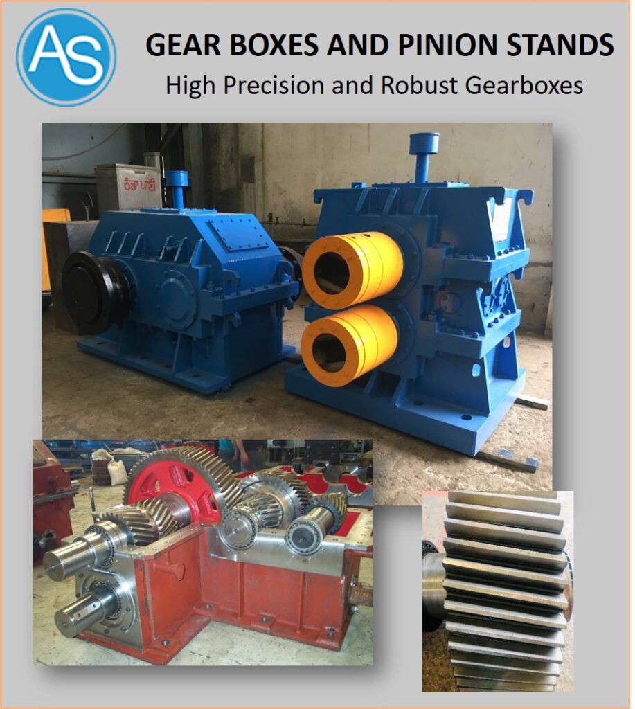 Gear Boxes & Pinion Stand